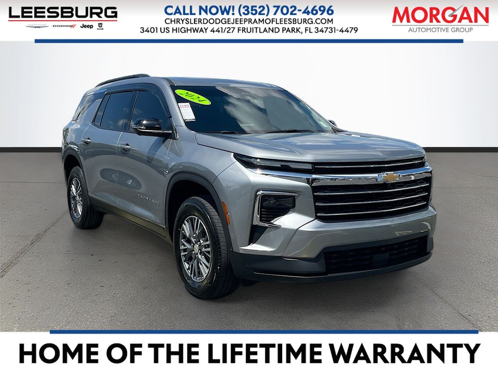 Sterling Gray Metallic 2024 Chevrolet Traverse SUV / Crossover Front-Wheel Drive 8-Speed Automatic