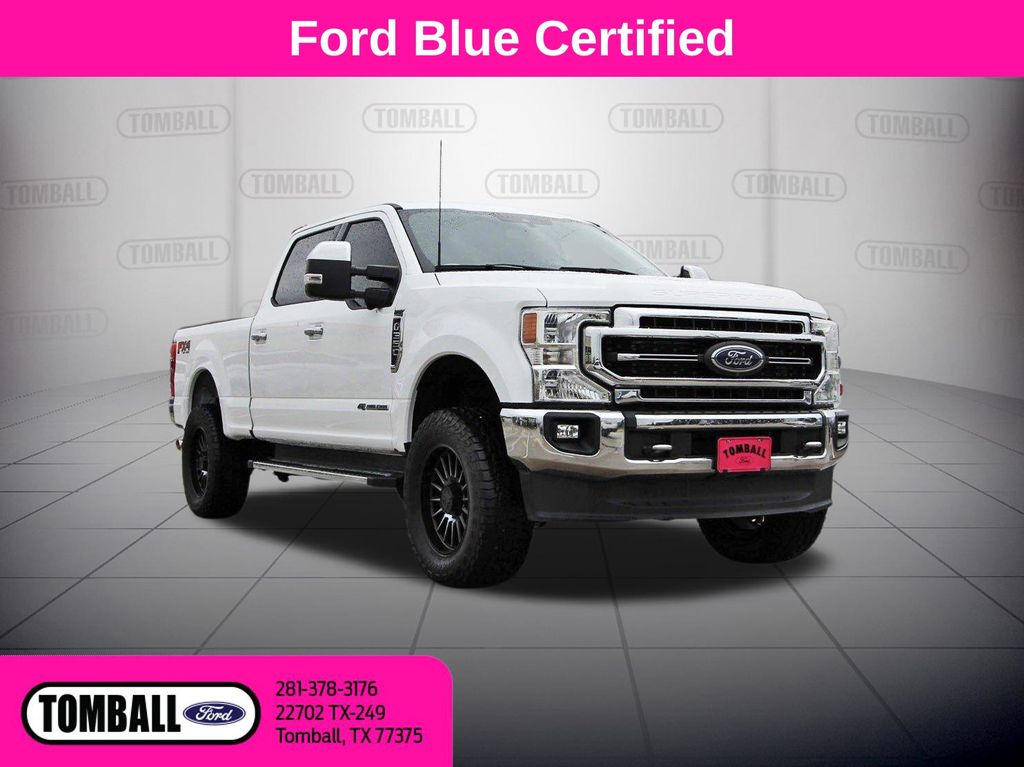 Oxford White 2022 Ford F-350 Super Duty Pickup Truck Four-Wheel Drive Automatic