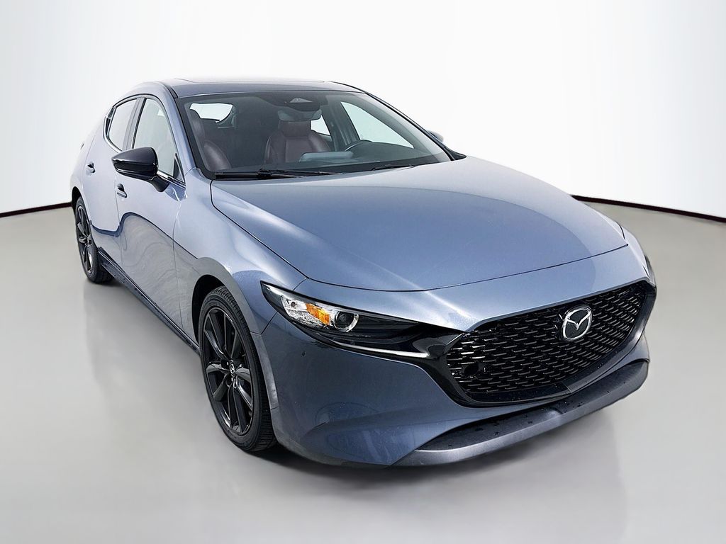 Polymetal Gray Metallic 2025 Mazda MAZDA3 Hatchback All-Wheel Drive 6-Speed Automatic
