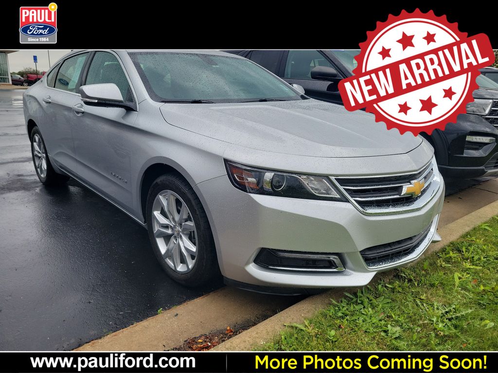 Silver Ice Metallic 2019 Chevrolet Impala Sedan Front-Wheel Drive 6-Speed Automatic Overdrive