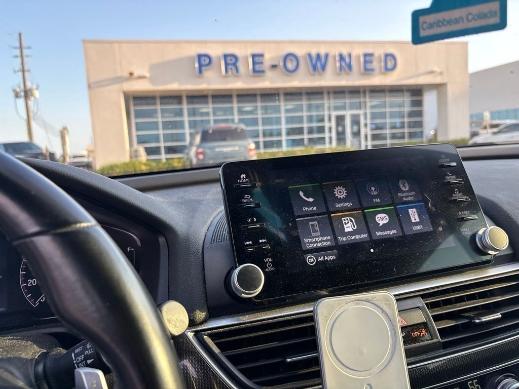 2021 Honda Accord Sport White at Legacy Ford