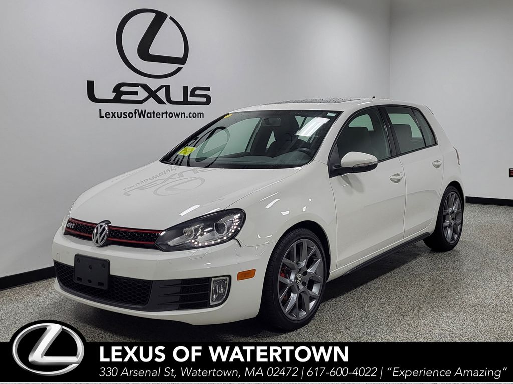 Candy White 2013 Volkswagen Golf GTI Hatchback Front-Wheel Drive 6-Speed Dual Clutch