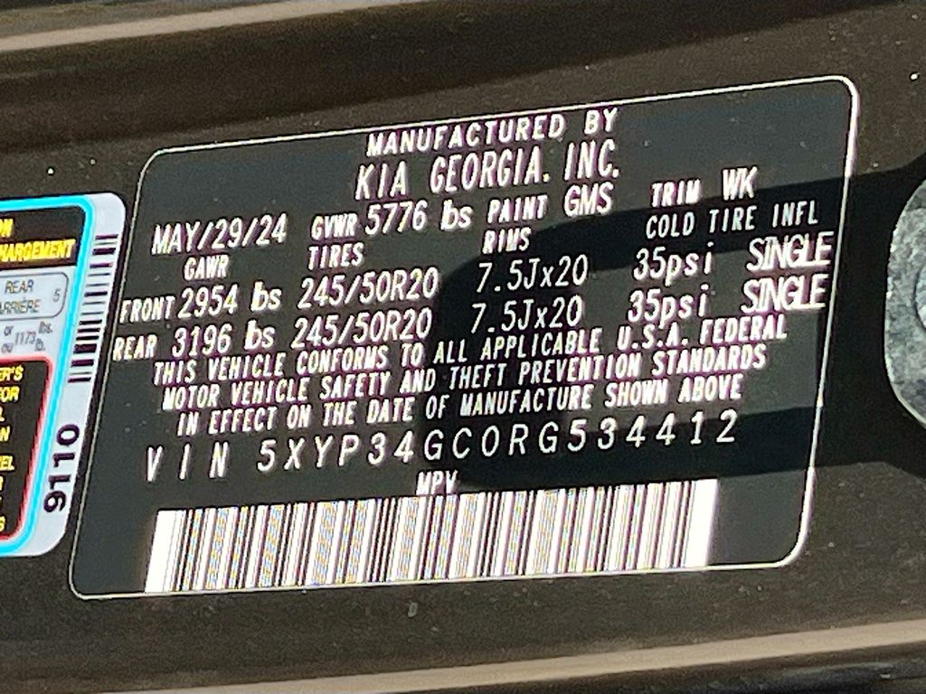 Used 2024 Green Kia EX image 35