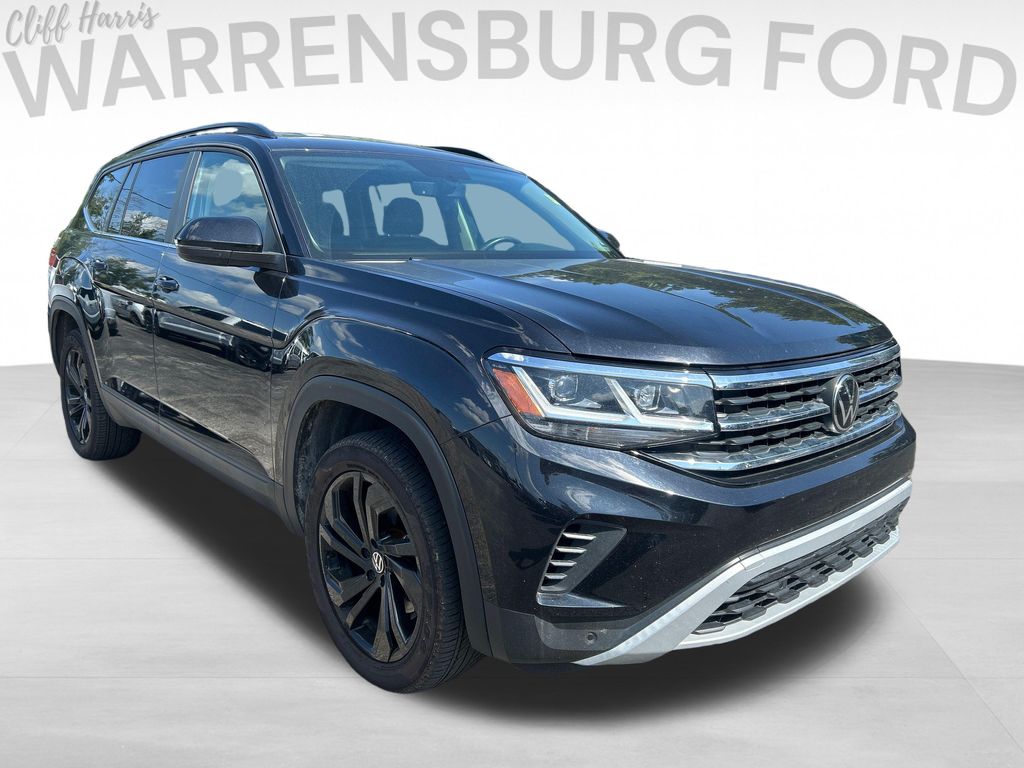 Black 2023 Volkswagen Atlas SUV / Crossover Front-Wheel Drive 8-Speed Automatic