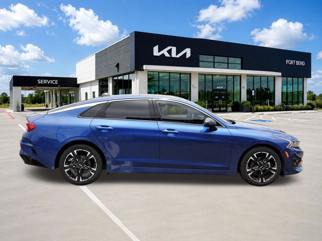 2024 Kia K5 GT-Line Blue at Shottenkirk Kia Fort Bend