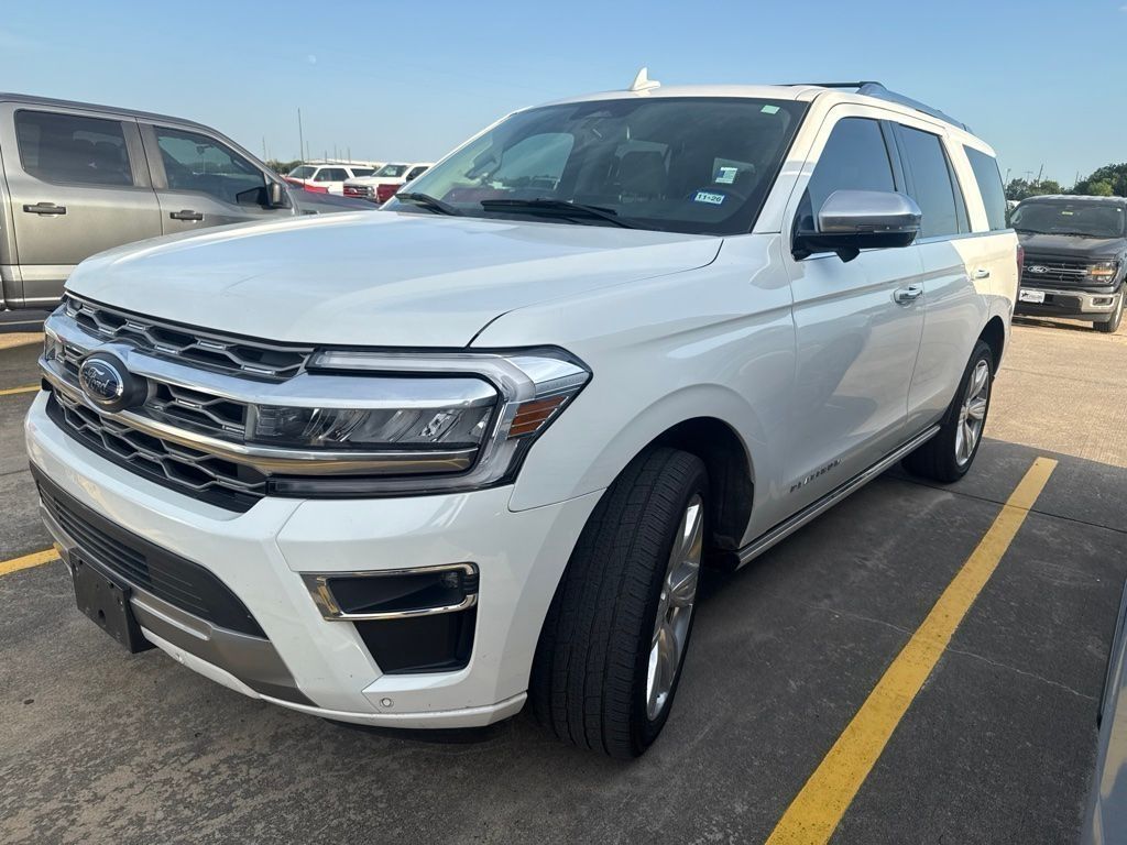 White Metallic 2023 Ford Expedition SUV / Crossover 4X2 Automatic