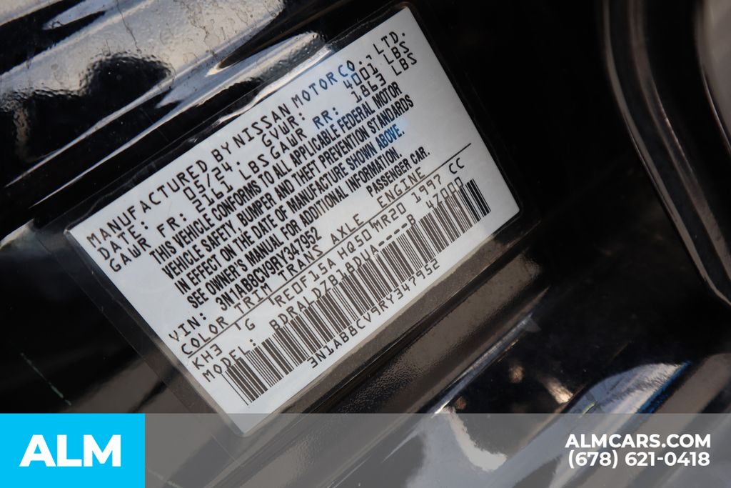 Used 2024 Black Nissan SV image 36