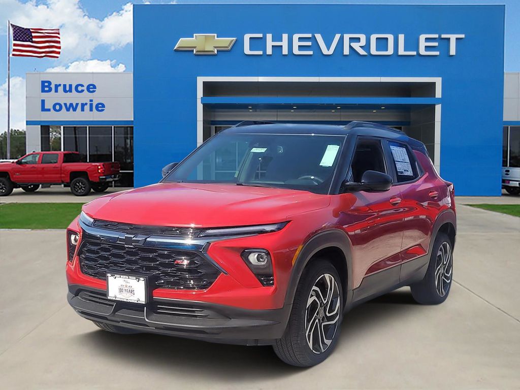 Red 2026 Chevrolet Trailblazer SUV / Crossover Four-Wheel Drive 9-Speed Automatic