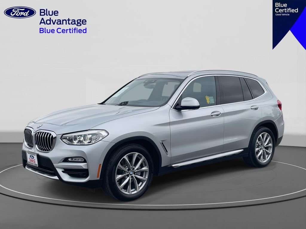 Glacier Silver Metallic 2019 BMW X3 sDrive30i RWD SUV / Crossover Rear-Wheel Drive 8-Speed Automatic