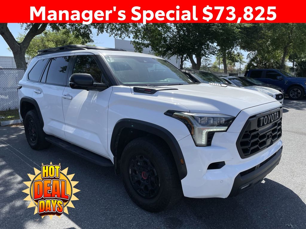 Ice Cap 2025 Toyota Sequoia TRD Pro 4WD SUV / Crossover Four-Wheel Drive Automatic