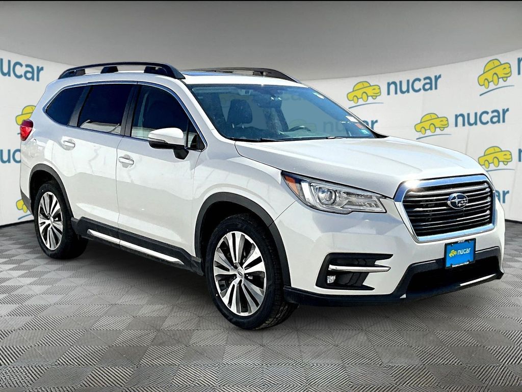 Crystal White Pearl 2020 Subaru Ascent Limited 7-Passenger AWD SUV / Crossover All-Wheel Drive Continuously Variable Transmission
