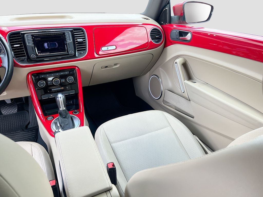 2019 Volkswagen Beetle Convertible 2.0T SE Red at AutoSavvy Houston Southwest