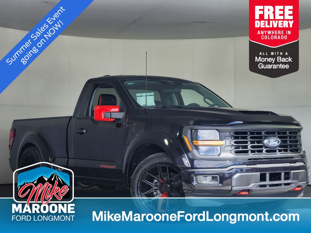 Black Metallic 2025 Ford F-150 Pickup Truck Four-Wheel Drive Automatic