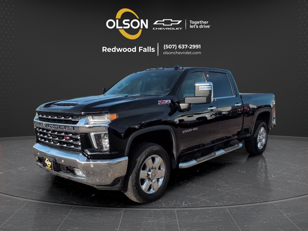 Black 2023 Chevrolet Silverado 2500HD Pickup Truck Four-Wheel Drive Automatic