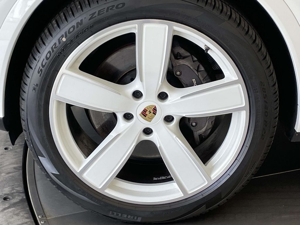 2022 Porsche Cayenne Coupe Platinum Edition White at Audi Porsche Sewickley