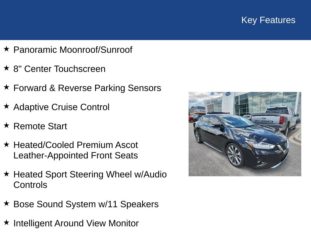 2021 Nissan Maxima 3.5 Platinum