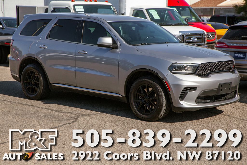 Billet Metallic Clearcoat 2021 Dodge Durango SUV / Crossover All-Wheel Drive 8-Speed Automatic