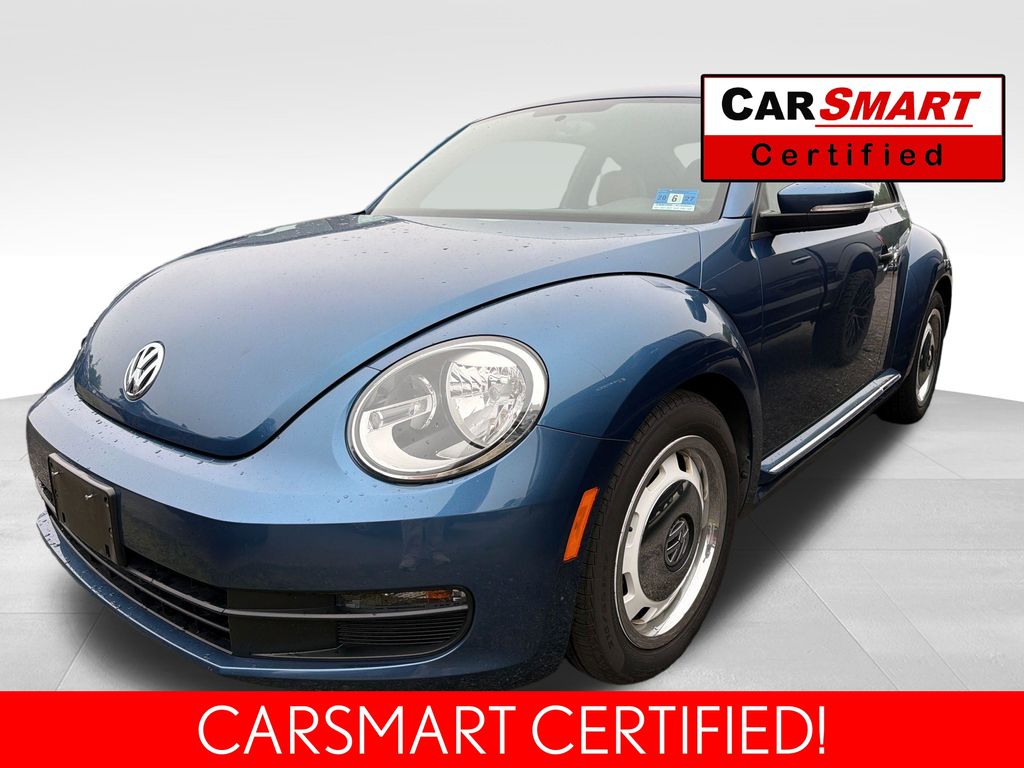 Blue Metallic 2016 Volkswagen Beetle Hatchback Front-Wheel Drive 6-Speed Automatic