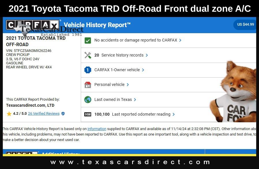 2021 Toyota Tacoma TRD Off-Road 11