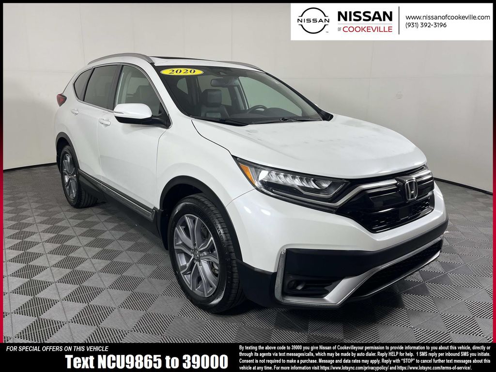 Platinum White 2020 Honda CR-V SUV / Crossover All-Wheel Drive Continuously Variable Transmission