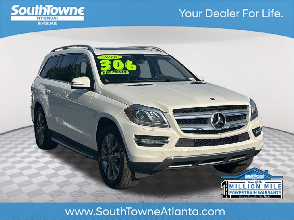 Polar White 2016 Mercedes-Benz GL-Class GL 450 SUV / Crossover All-Wheel Drive 7-Speed Automatic
