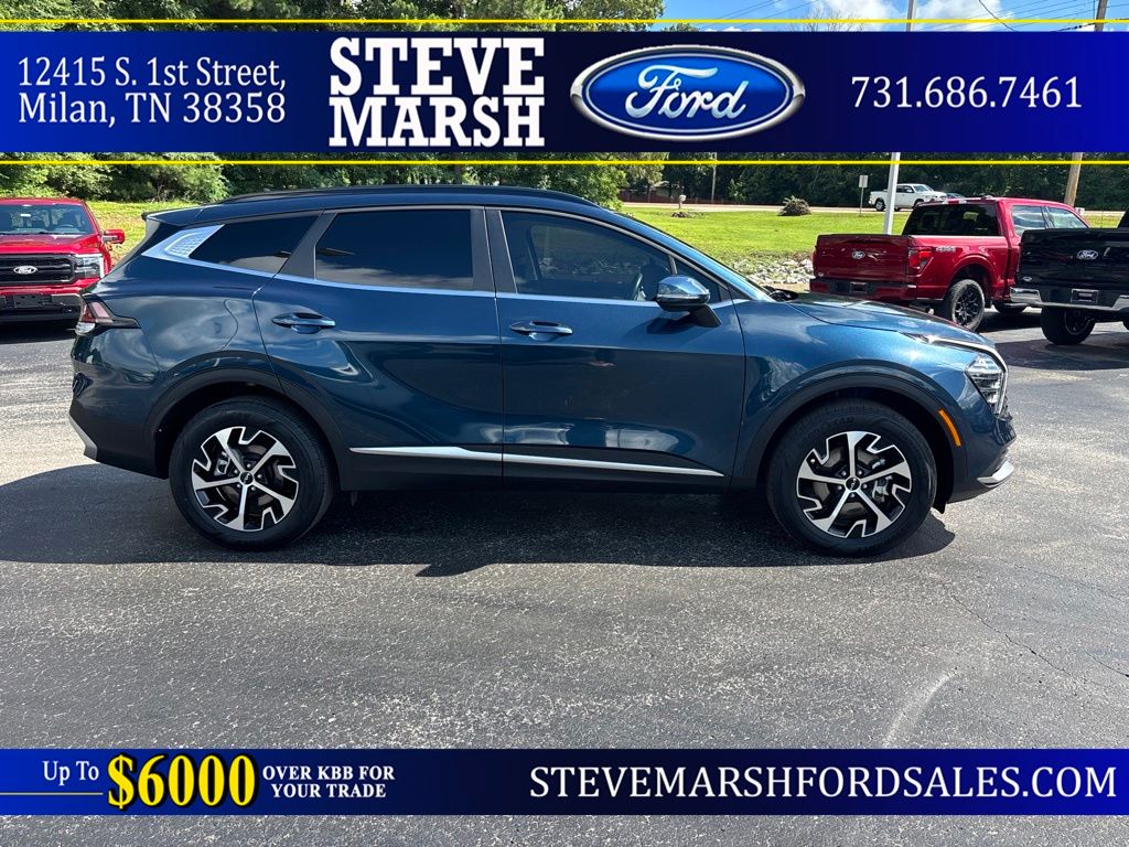Vesta Blue 2025 Kia Sportage Hybrid SUV / Crossover All-Wheel Drive 6-Speed Automatic