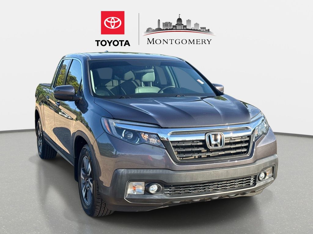 Gray (Modern Steel Metallic) 2019 Honda Ridgeline RTL FWD Pickup Truck Front-Wheel Drive 6-Speed Automatic
