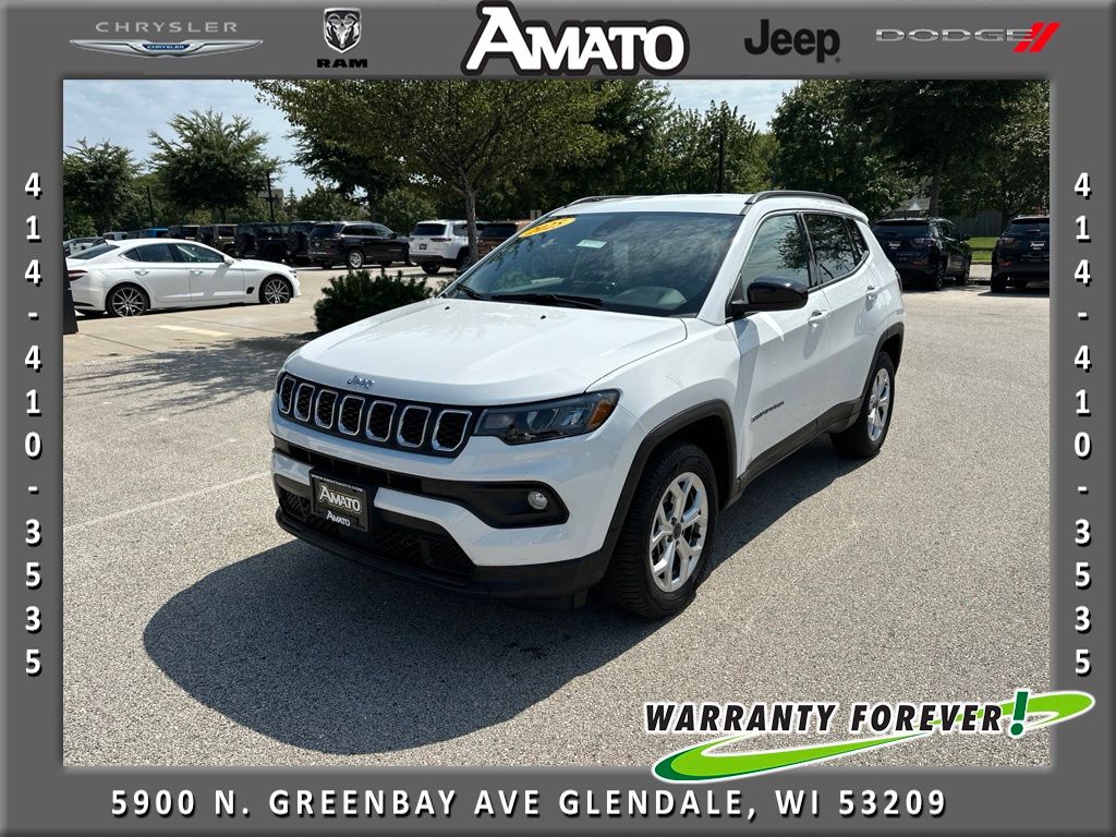 2025 Jeep Compass Blanco (Bright White Clearcoat) SUV/Crossover Todo terreno 8 velocidades Automática