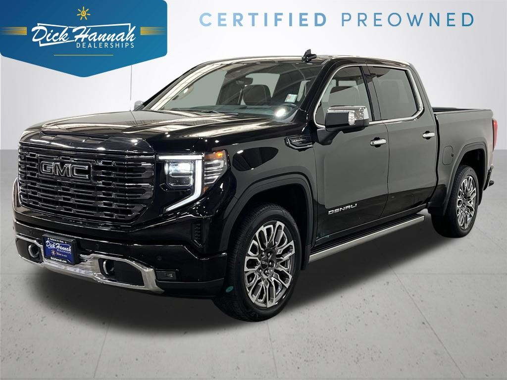 Onyx Black 2024 GMC Sierra 1500 Pickup Truck Four-Wheel Drive Automatic