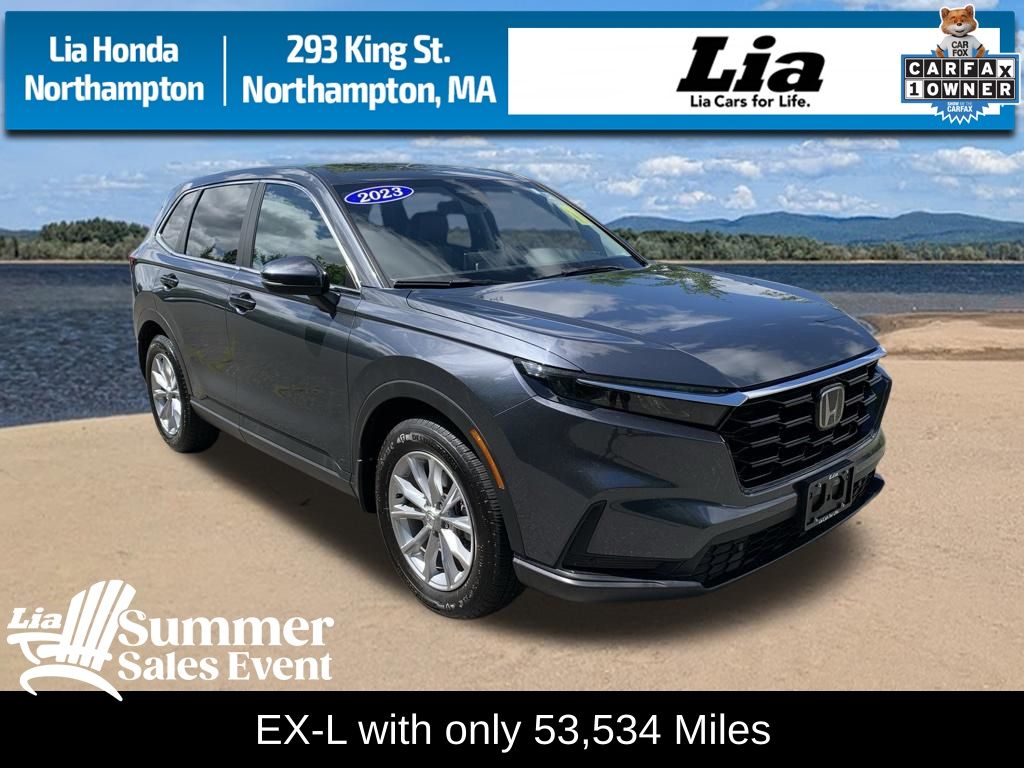 Meteorite Gray Metallic 2023 Honda CR-V SUV / Crossover All-Wheel Drive Continuously Variable Transmission