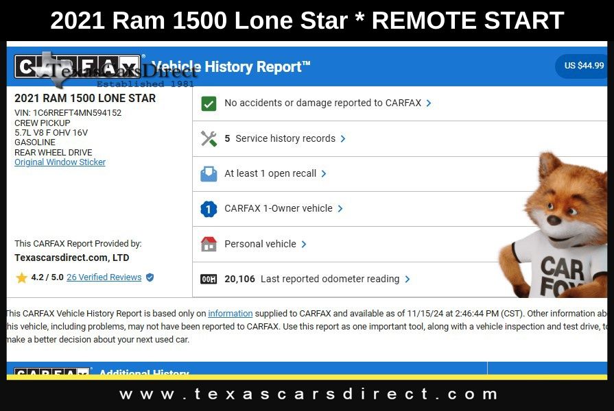 2021 Ram 1500 Big Horn/Lone Star 10