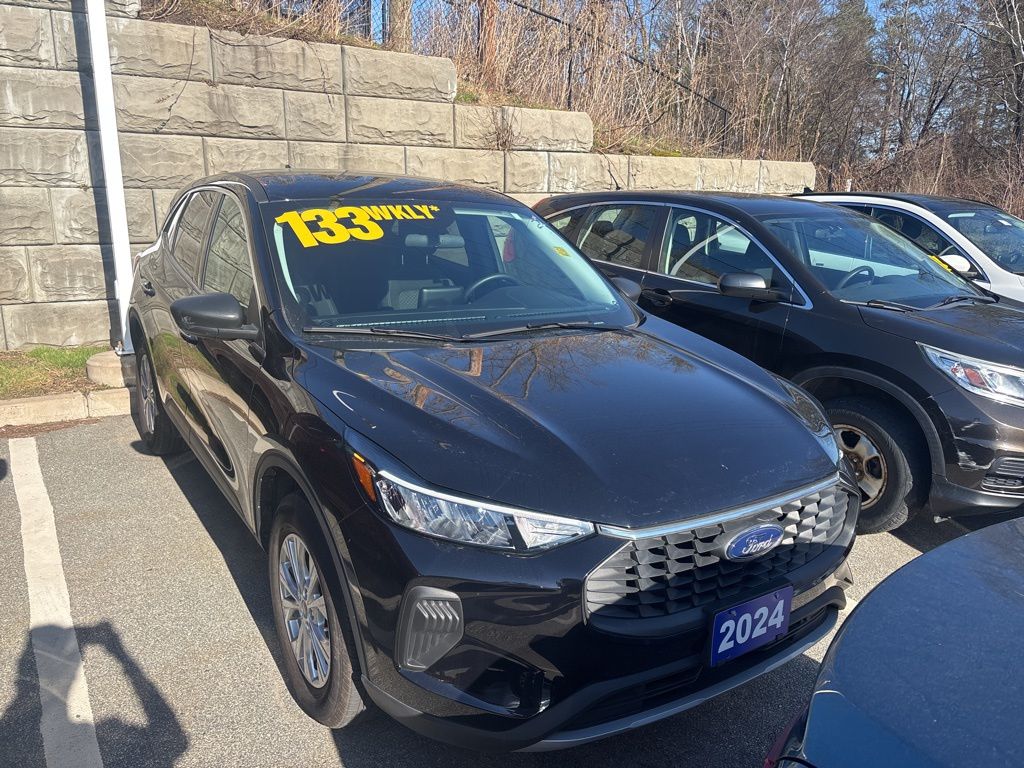 Black 2024 Ford Escape Active AWD SUV / Crossover All-Wheel Drive 8-Speed Automatic