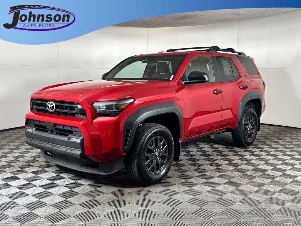 Supersonic Red 2025 Toyota 4Runner SUV / Crossover Four-Wheel Drive 8-Speed Automatic