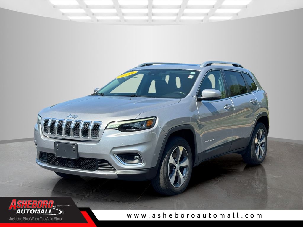 Billet Silver Metallic Clearcoat 2019 Jeep Cherokee SUV / Crossover Four-Wheel Drive 9-Speed Automatic