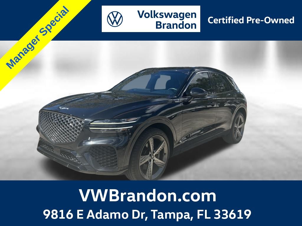 Vik Black 2023 Genesis GV70 2.5T Prestige AWD SUV / Crossover 8-Speed Automatic