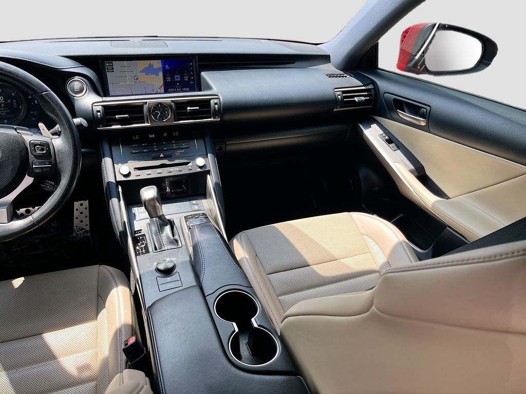 2019 Lexus IS 350 Red at Westside Lexus