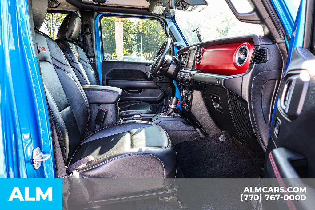 Used 2021 Blue Jeep Rubicon image 20