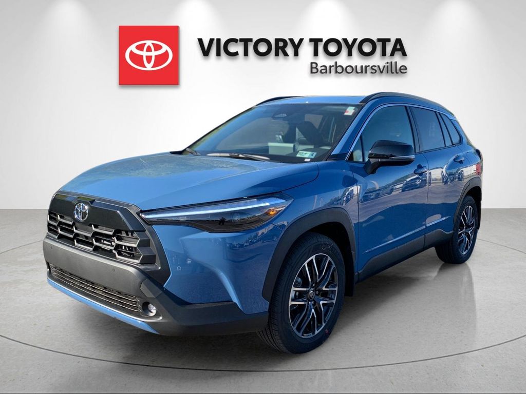 Blue 2026 Toyota Corolla Cross XLE AWD SUV / Crossover All-Wheel Drive Continuously Variable Transmission