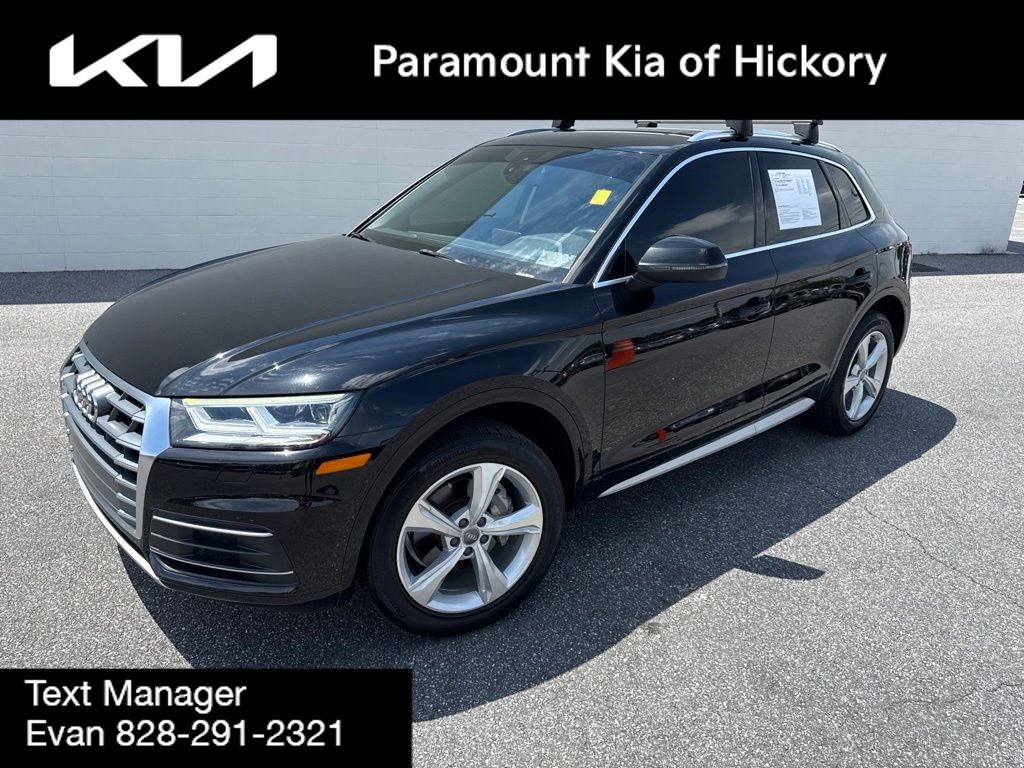 Brilliant Black 2020 Audi Q5 SUV / Crossover All-Wheel Drive 7-Speed Automatic