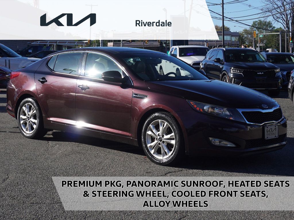 Dark Cherry 2011 Kia Optima EX Sedan Front-Wheel Drive 6-Speed Automatic