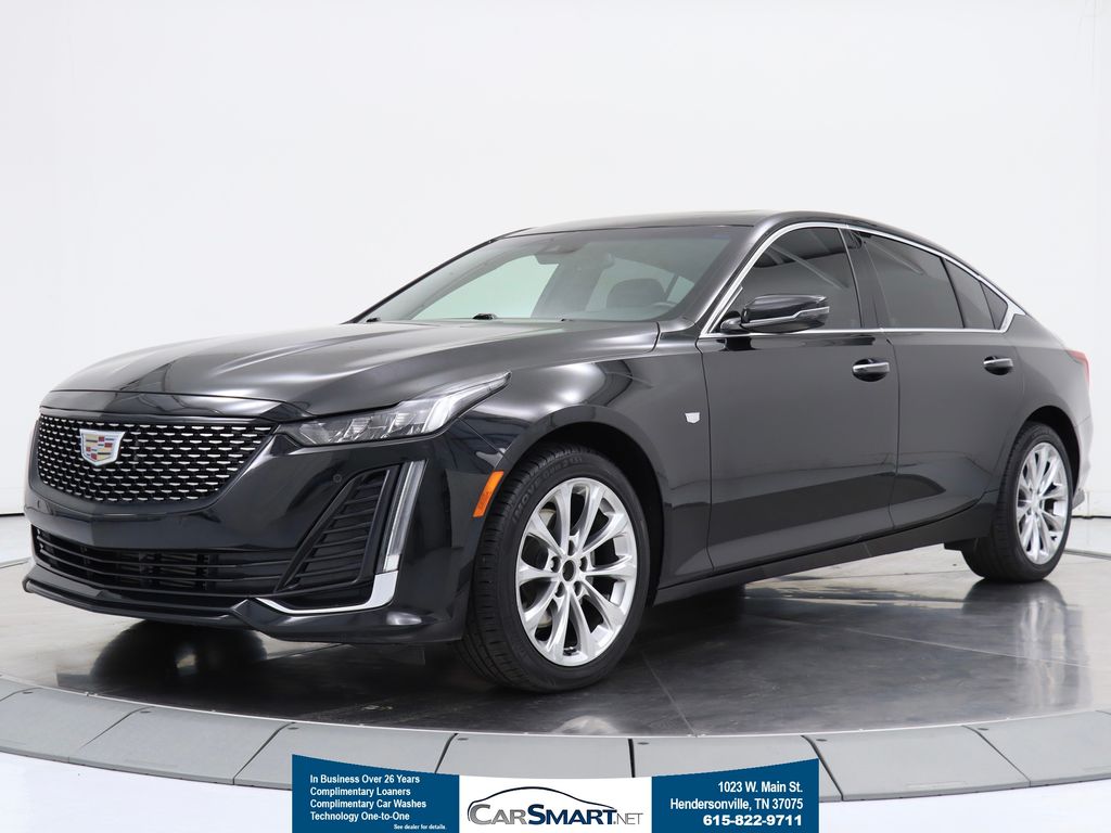 Black Raven 2022 Cadillac CT5 Premium Luxury AWD Sedan All-Wheel Drive Automatic