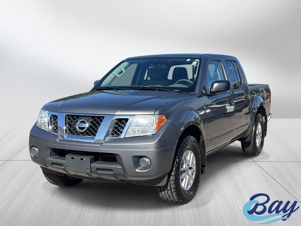 Gray (Gun Metallic) 2019 Nissan Frontier SV V6 Crew Cab 4WD Pickup Truck Four-Wheel Drive 5-Speed Automatic Overdrive