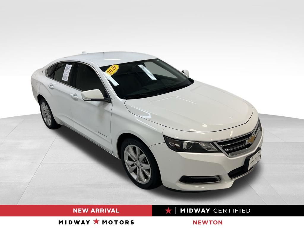 Summit White 2020 Chevrolet Impala LT FWD Sedan Front-Wheel Drive 6-Speed Automatic Overdrive