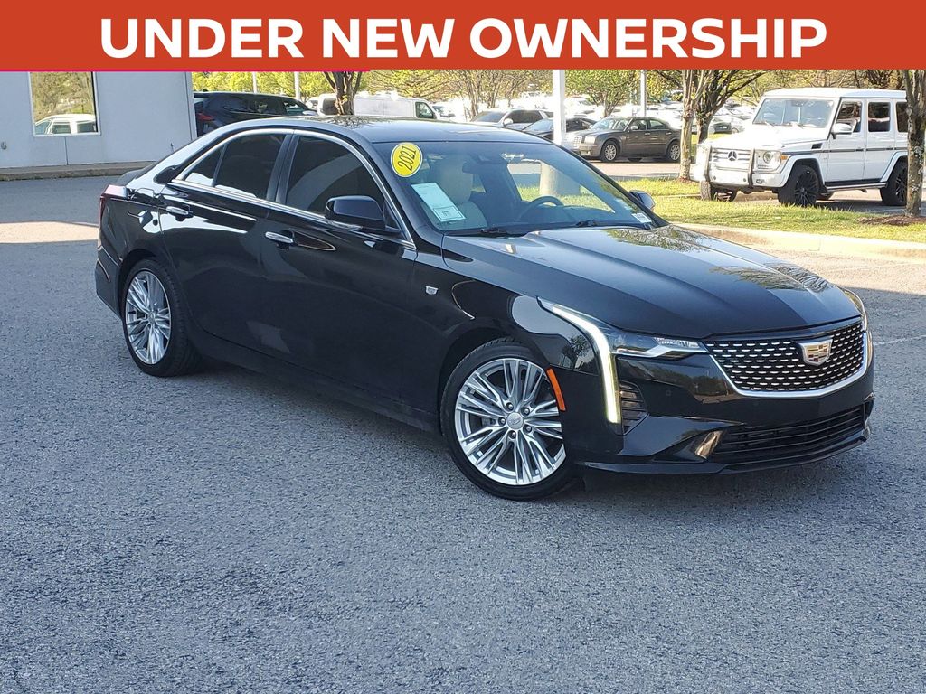 Black Raven 2021 Cadillac CT4 Premium Luxury RWD Sedan Rear-Wheel Drive 8-Speed Automatic