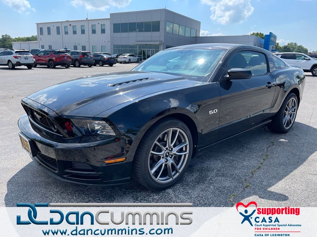 Black 2013 Ford Mustang Coupe Rear-Wheel Drive 6-Speed Manual