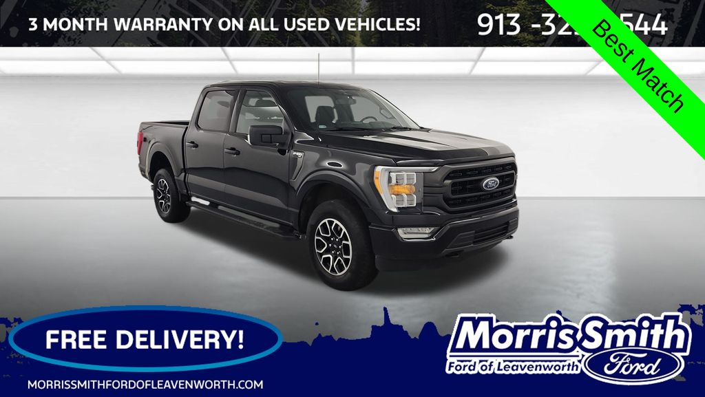 Agate Black Metallic 2023 Ford F-150 Pickup Truck Four-Wheel Drive Automatic