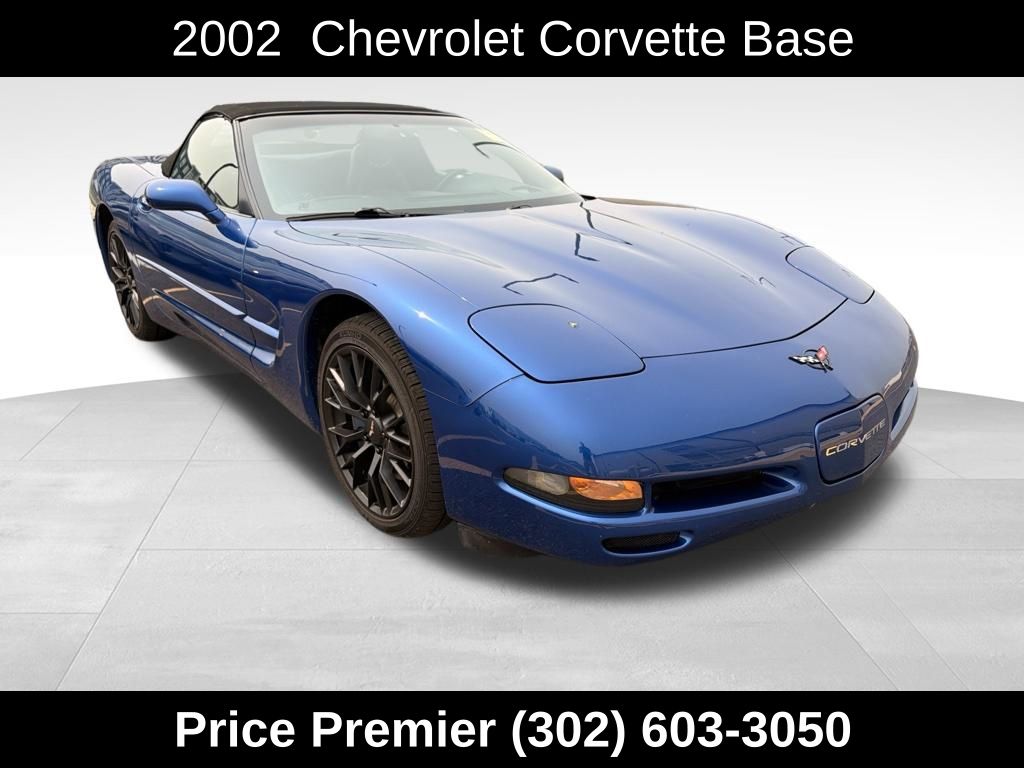 2002 Chevrolet Corvette Convertible RWD   