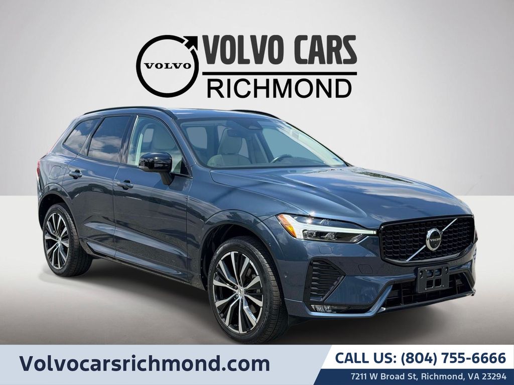 Denim Blue Metallic 2023 Volvo XC60 SUV / Crossover All-Wheel Drive Automatic