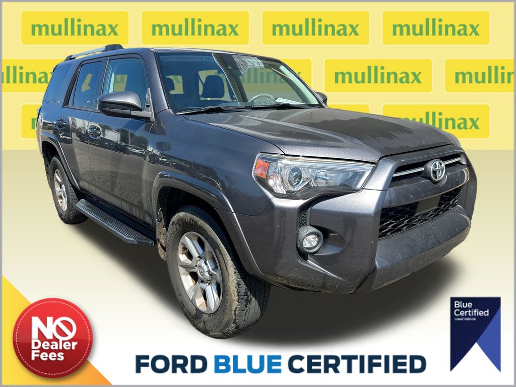 Magnetic Gray Metallic 2021 Toyota 4Runner SR5 RWD SUV / Crossover 4X2 5-Speed Automatic Overdrive