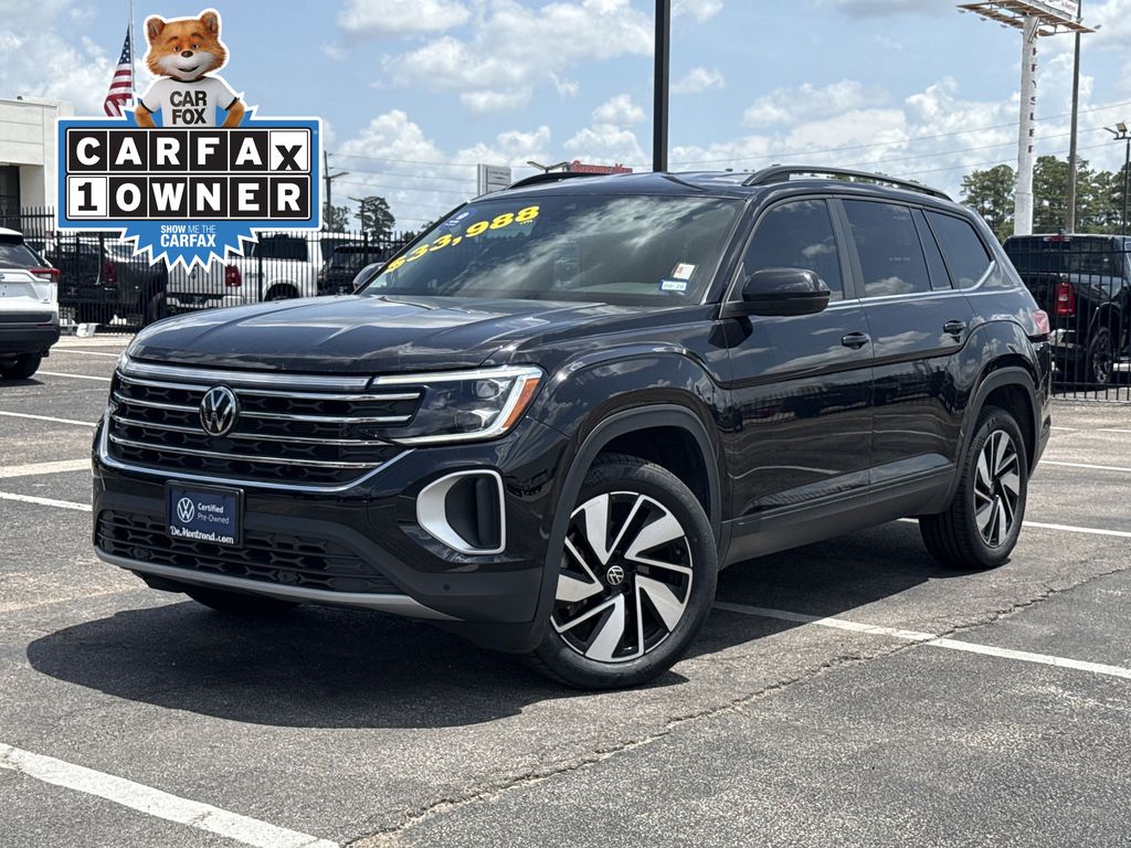 2024 Volkswagen Atlas 2.0T SE w/Technology Black at AutoSavvy Houston Southwest